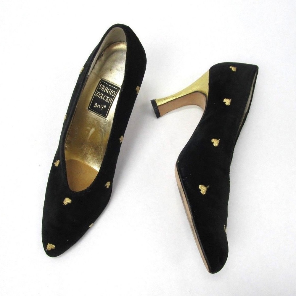Sergio Zelcer Design Heart High Heel Shoes